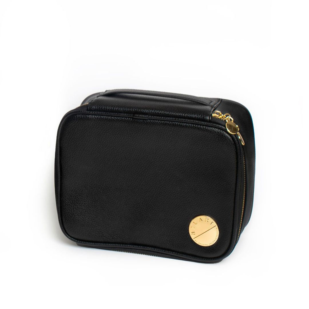 BEAUTYCASE BLACK - Gold