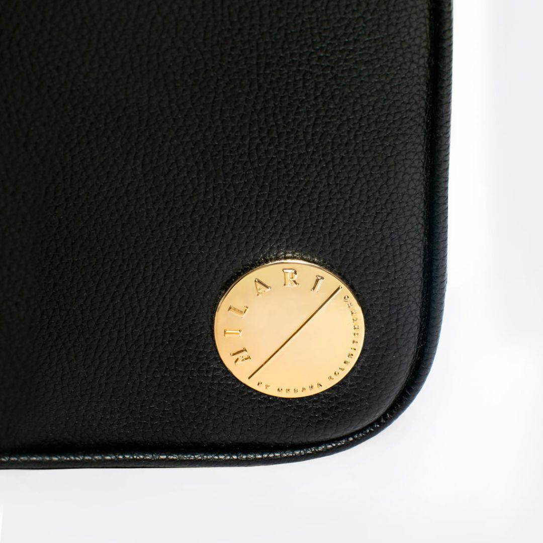 BEAUTYCASE BLACK - Gold